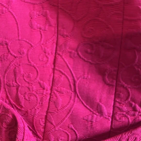 Nanette Lepore Fuchsia Short Cap Sleeve Blazer Vintage Beautiful detail Size 6 - Picture 9 of 11